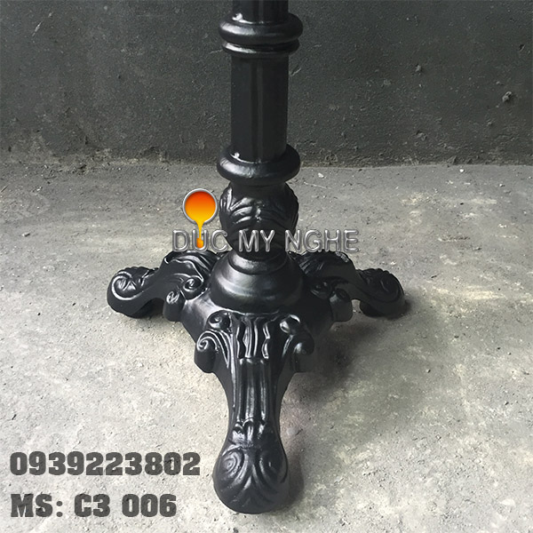 Ưu điểm và nhược điểm của chân bàn cafe gang đúc h7